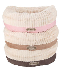 Thumbnail for Scruffs Ellen Donut Dog Bed - Tan Medium