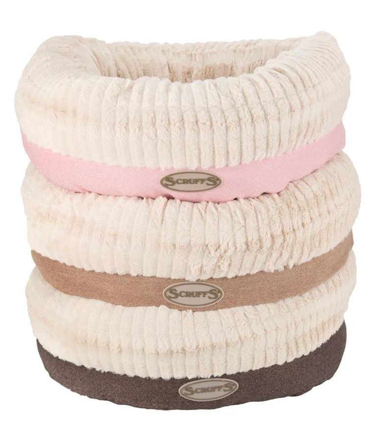 Scruffs Ellen Donut Dog Bed - Terracotta X-Large