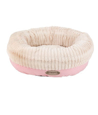 Thumbnail for Scruffs Ellen Donut Dog Bed - Pink Medium