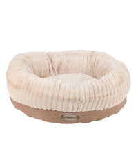 Thumbnail for Scruffs Ellen Donut Dog Bed - Tan Medium