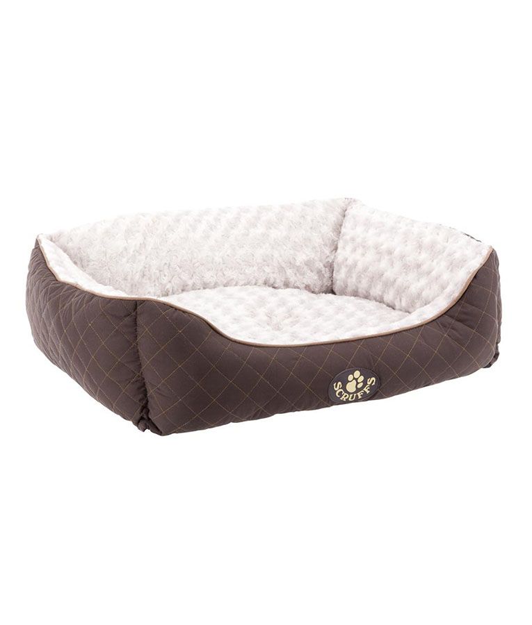 Scruffs Wilton Box Dog Bed - Grey Medium