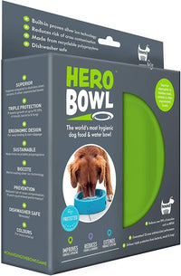 Thumbnail for Hownd Hero Dog Bowl - GREEN Small