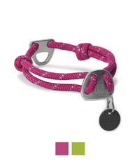 Thumbnail for Ruffwear Knot-A-Collar Rope Dog Collar - GREEN L