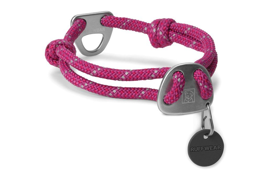 Ruffwear Knot-A-Collar Rope Dog Collar - PURPLE L