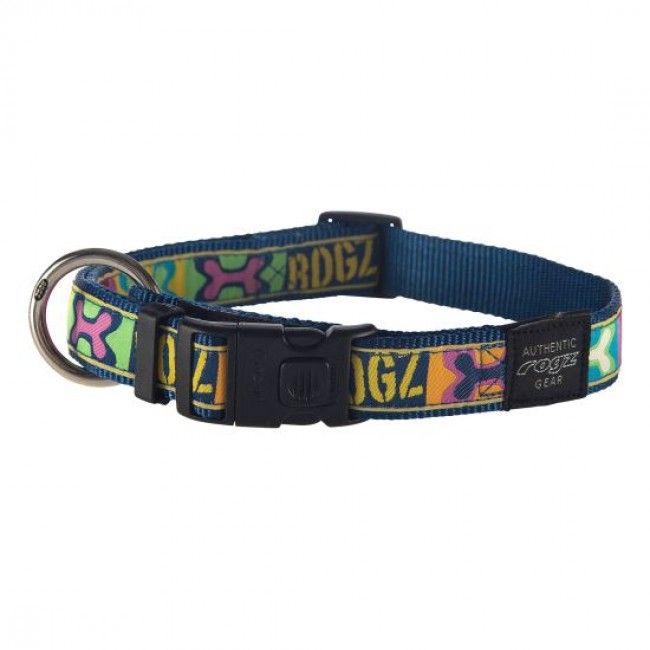 Rogz Pop Art Dog Collar - POP ART L