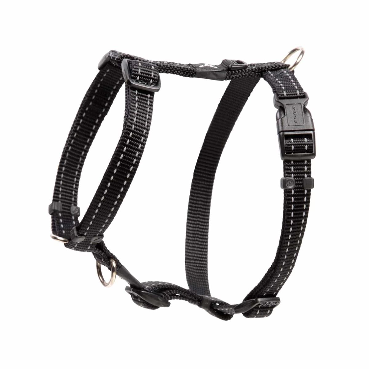 Rogz Utility Reflective Stitching Dog Harness - CHOCOLATE Small