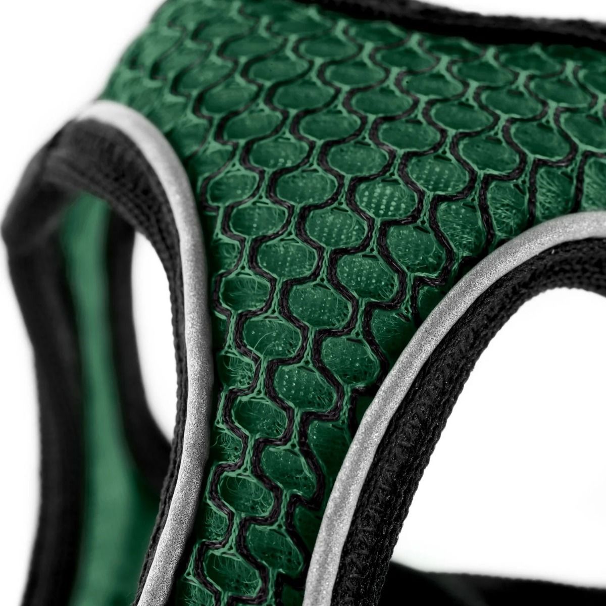 Hunter Hilo Comfort Dog Harness - Linden Green S-M
