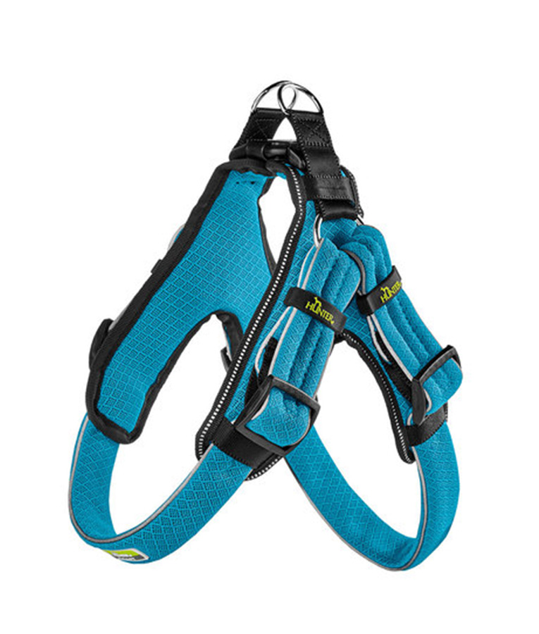 Hunter Manoa Vario Quick Light Dog Harness - Blue X-Small