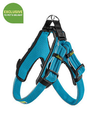 Thumbnail for Hunter Manoa Vario Quick Light Dog Harness - Blue X-Large