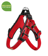 Thumbnail for Hunter Manoa Vario Quick Light Dog Harness - Red Medium