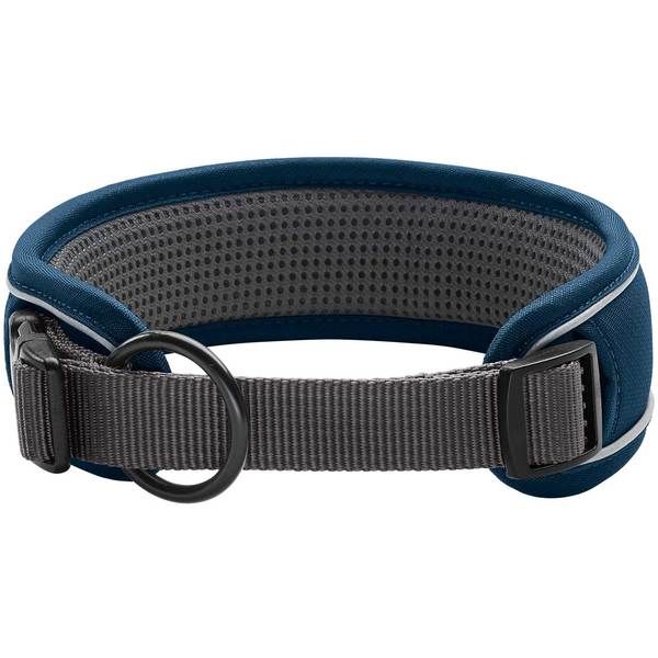 Hunter Divo Dog Collar  - Dark Blue Medium