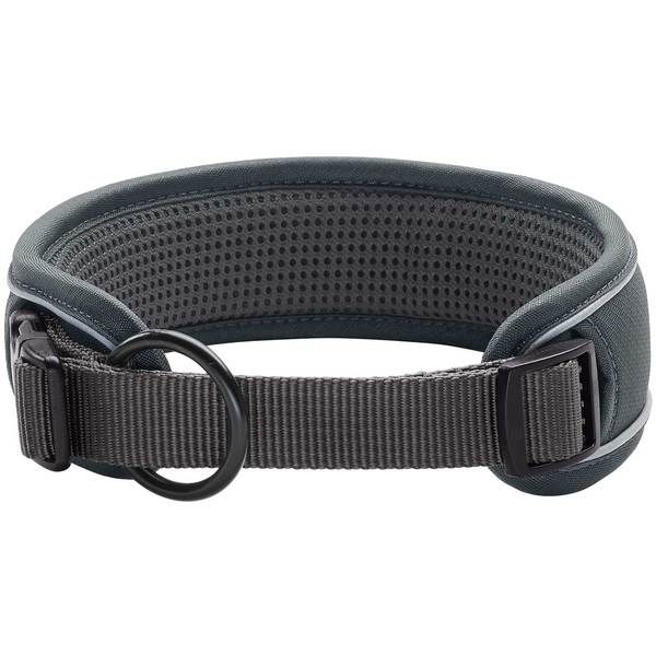 Hunter Divo Dog Collar  - Grey Medium