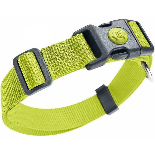 Hunter London Dog Collar - LIME Medium