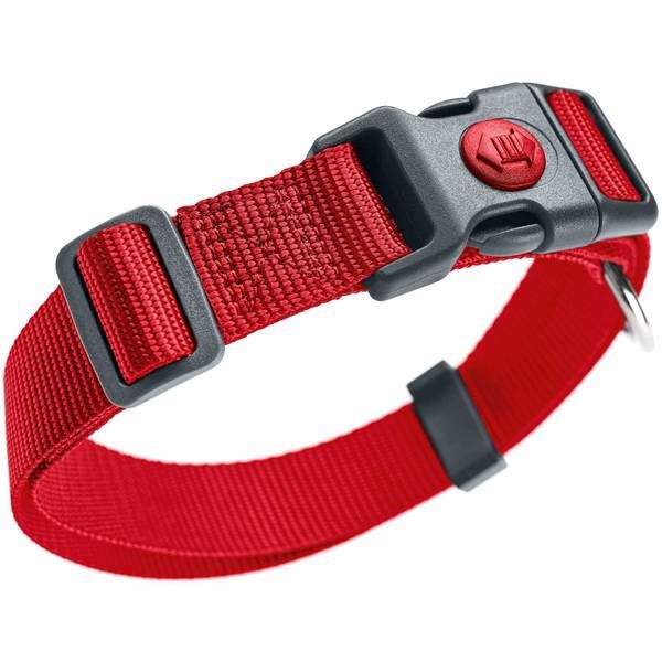 Hunter London Dog Collar - Red Large