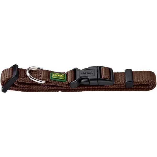 Hunter Vario Basic Dog Collar - Brown Small