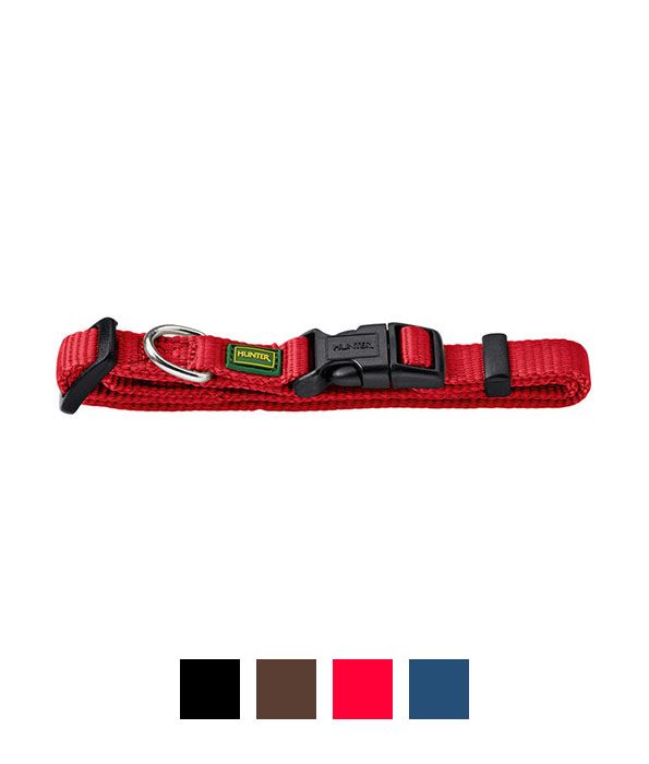 Hunter Vario Basic Dog Collar - Black X-Small