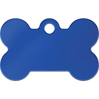 Thumbnail for ID Tag Bone Anodized Aluminum  - BLUE