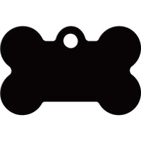 Thumbnail for ID Tag Bone Anodized Aluminum  - BLACK