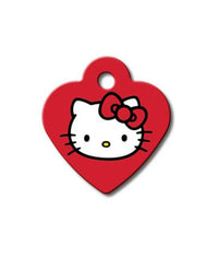 Thumbnail for ID Tag Heart Small Hello Kitty  -