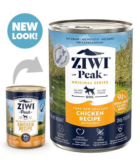 ZIWI Peak Chicken Recipe Wet Dog Food - 170G