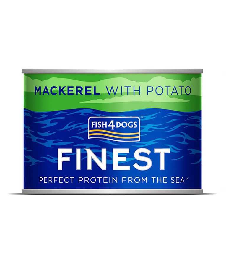 Fish4Dogs Finest Mackerel Complete Adult Wet Dog Food 185g - 185G