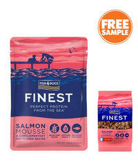 Thumbnail for Fish4Dogs Finest Salmon Mousse Wet Dog Food 100g - 100g