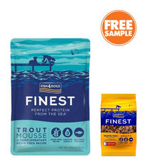 Thumbnail for Fish4Dogs Finest Trout Mousse Wet Dog Food 100g - 100g