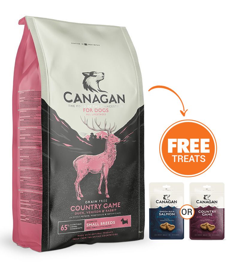 Canagan Country Game Small Breed Dry Dog Food - 2KG