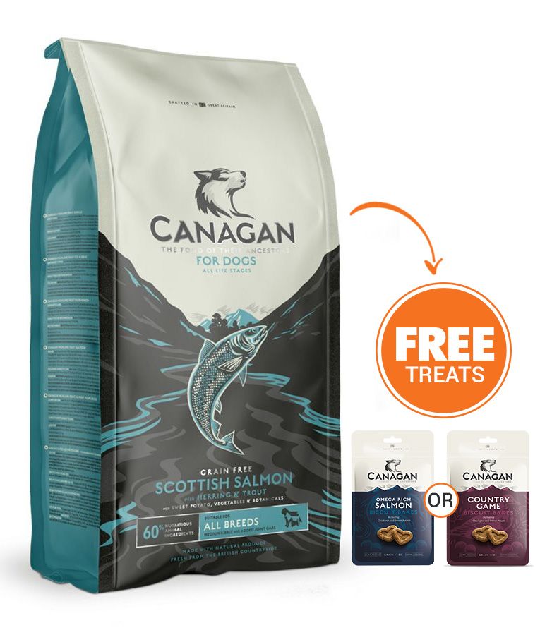 Canagan Scottish Salmon Dry Dog Food - 12kg