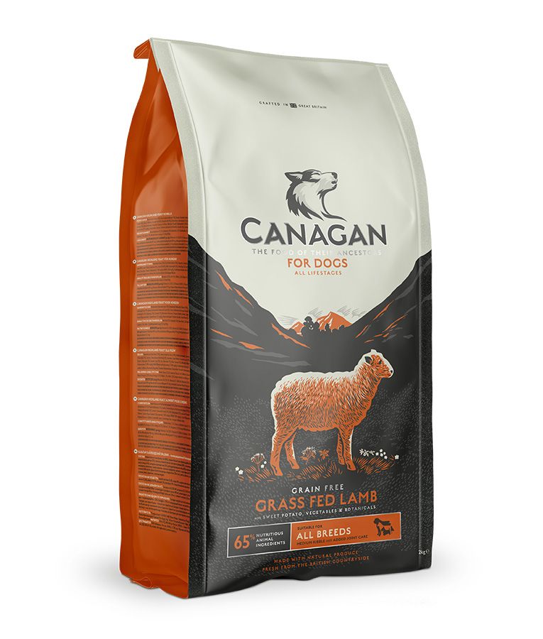 Canagan Grass-Fed Lamb Dry Dog Food - 12kg