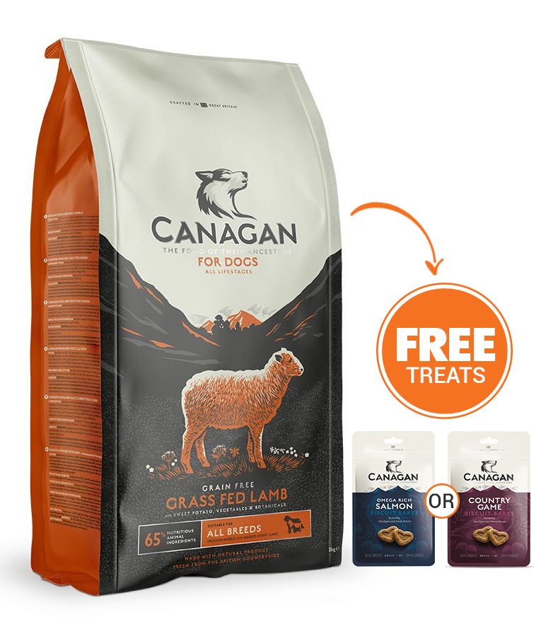 Canagan Grass-Fed Lamb Dry Dog Food - 12kg