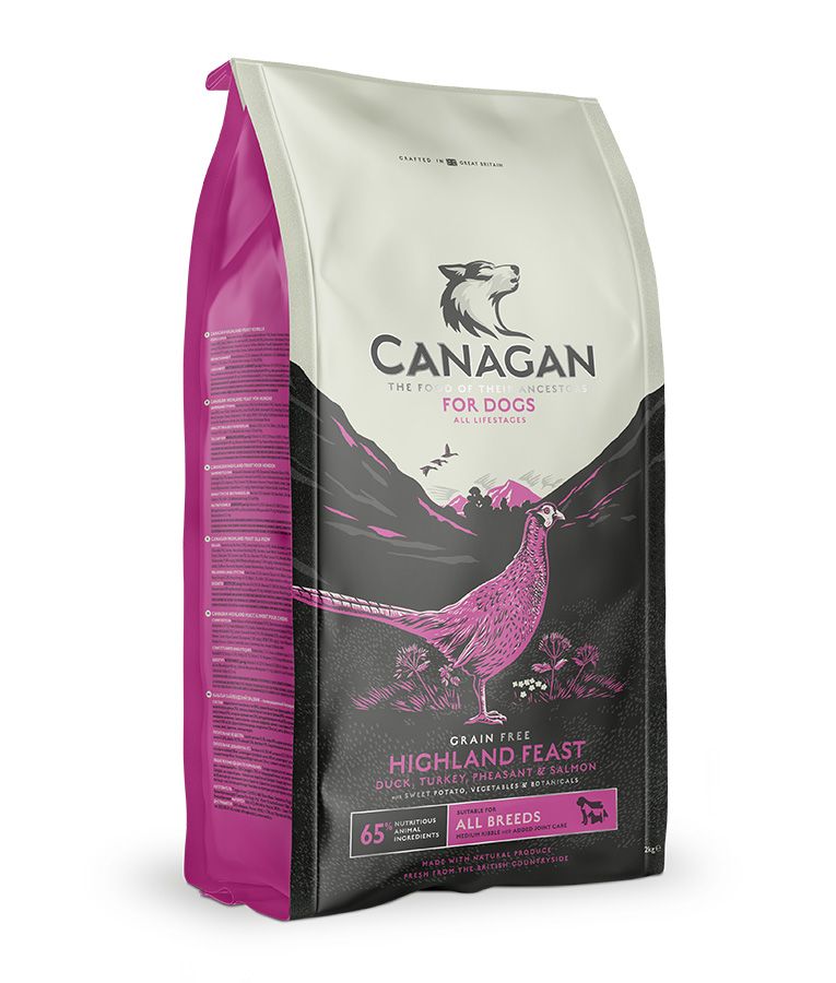 Canagan Highland Feast Dry Dog Food - 12kg