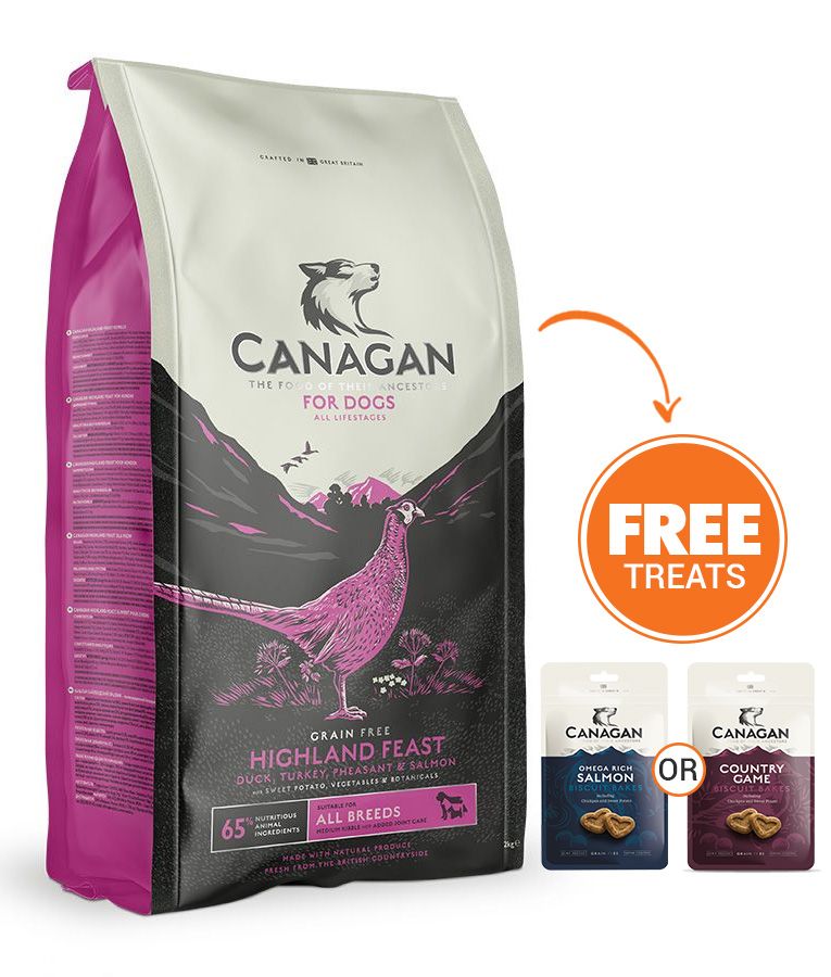 Canagan Highland Feast Dry Dog Food - 12kg