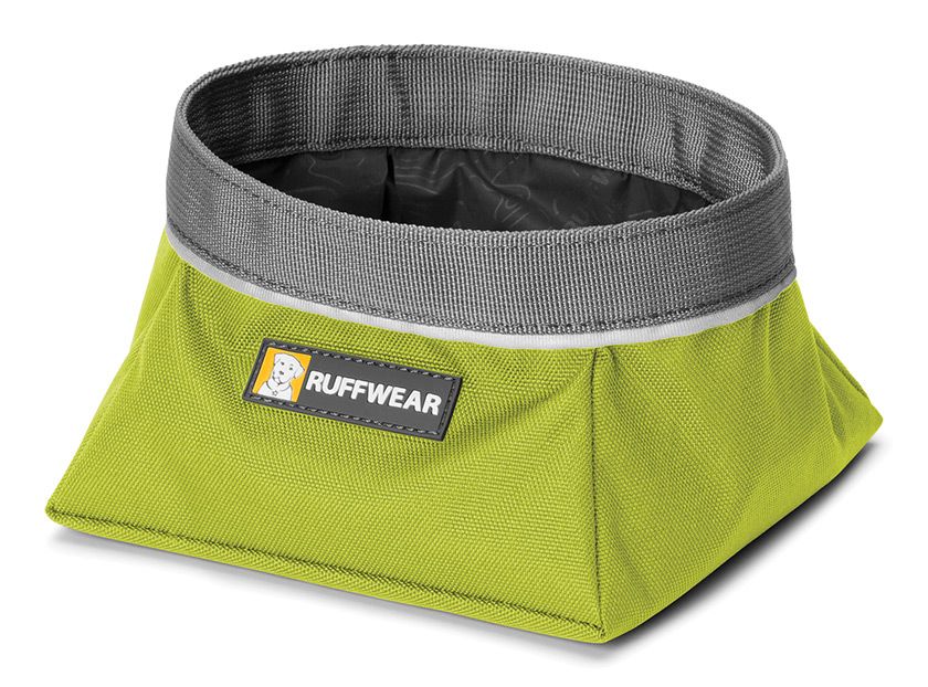 Ruffwear Quencher Cinch Top Packable Dog Bowl  - Spring Mountain Medium