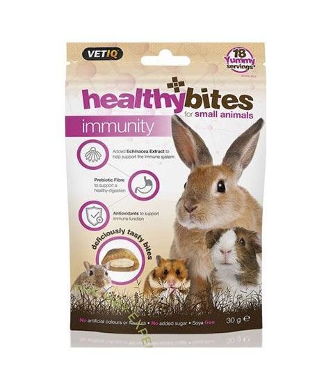 VetIQ Healthy Bites Immunity Care Small Animal Treats 30g - 30g