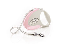 Thumbnail for Flexi Style Tape Retractable Dog Leash - ROSE S/3M