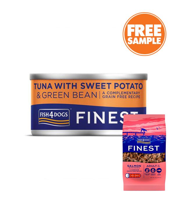 Fish4Dogs Finest Tuna with Sweet Potato & Bean Adult Wet Dog Food 85g - 85G