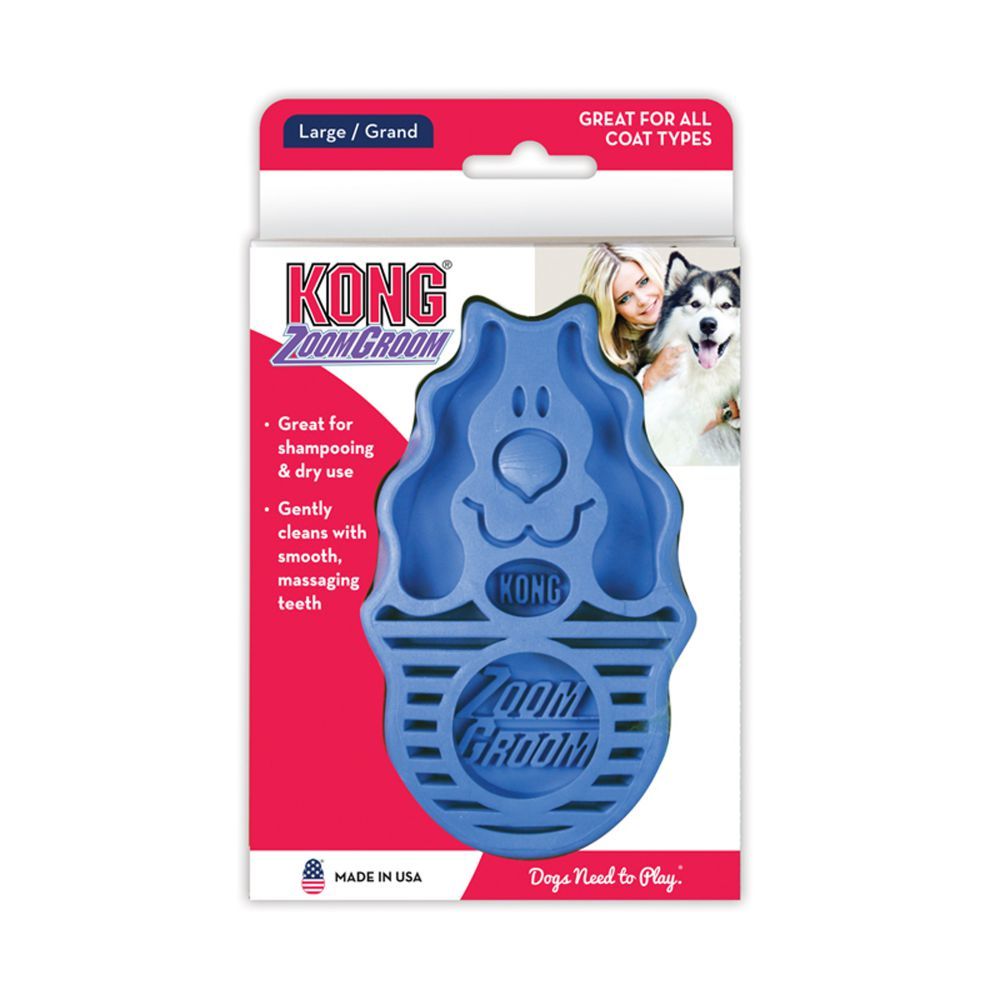 Kong Zoom Groom BoysenBerry Dog Brush - Large