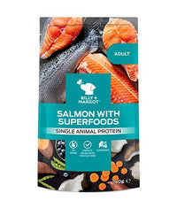 Thumbnail for Billy & Margot Salmon with Superfoods Adult Wet Dog Food 140g Pouch - 140g