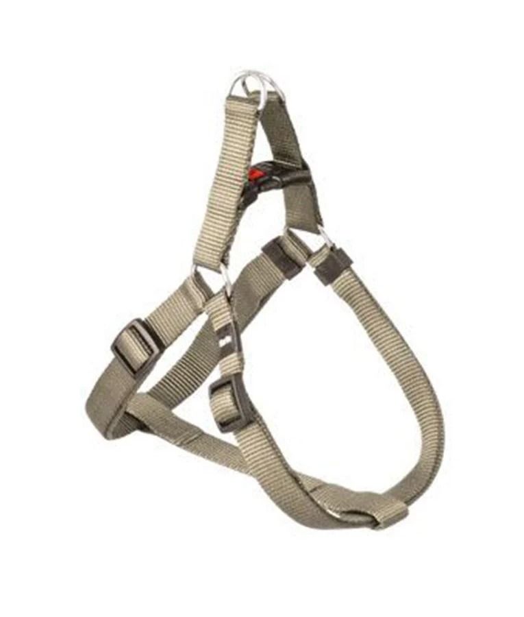 Flamingo Art Sportiv Nylon Dog Harness - GREY 20MM