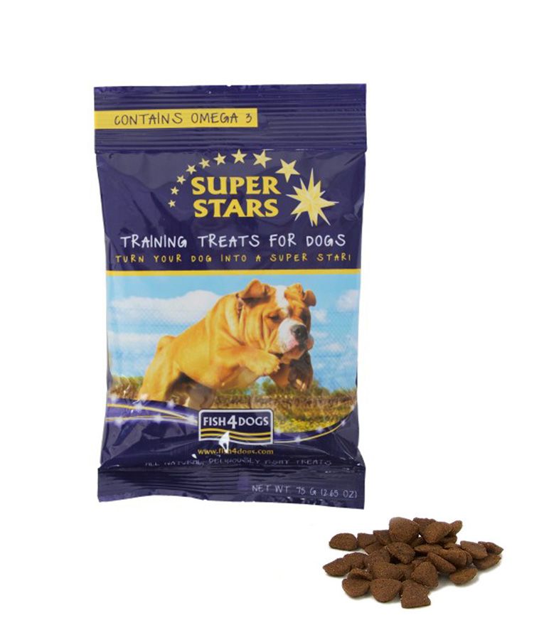 Fish4Dogs Training Super Stars Sardine Dog Treats 150g - 150g