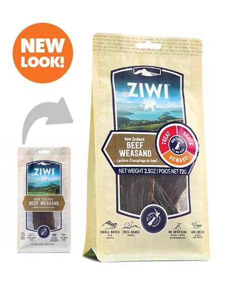 ZIWI Peak Beef Weasand Dog Treats 72g - 72G