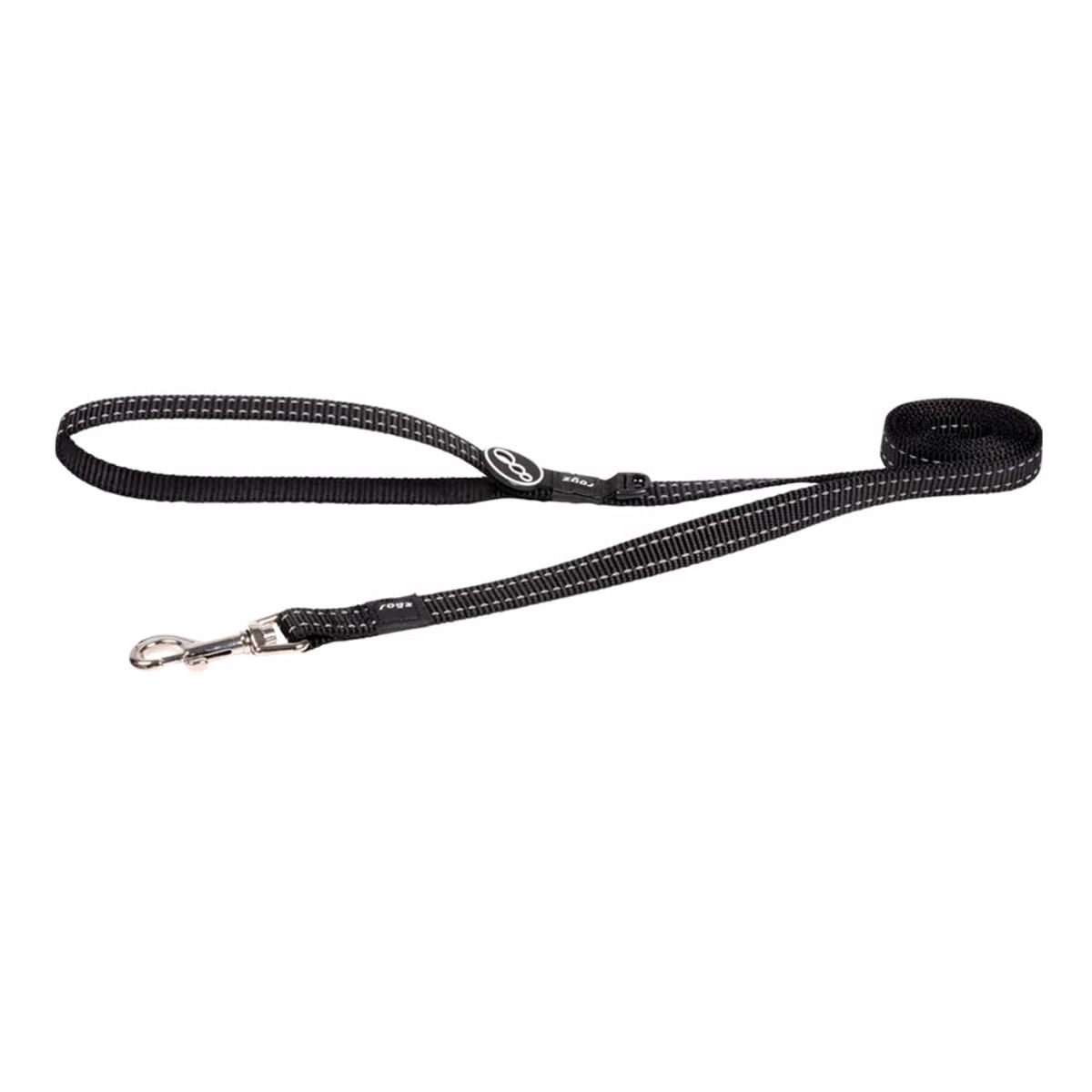 Rogz Utility Reflective Stitching Dog Leash - Purple M