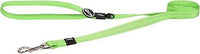 Rogz Utility Reflective Stitching Long Dog Leash - GREEN L (1.8M/6)