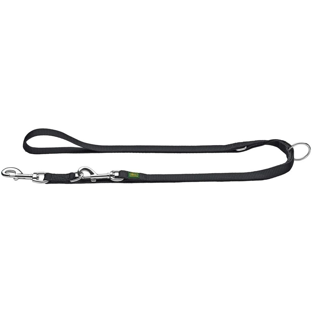 Hunter Nylon Training Dog Leash - Black 25/100