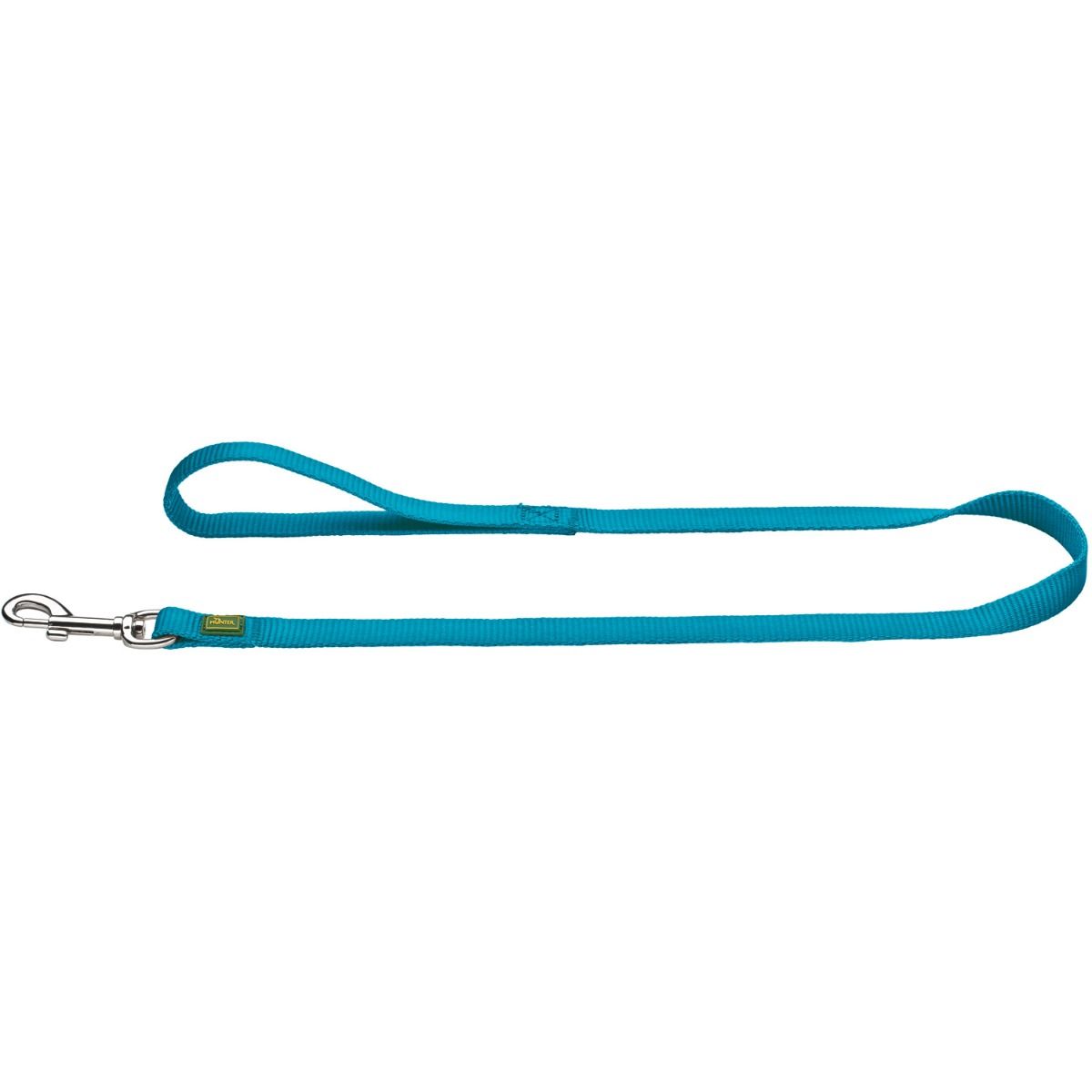 Hunter Nylon Training Dog Leash - TEAL 20/100