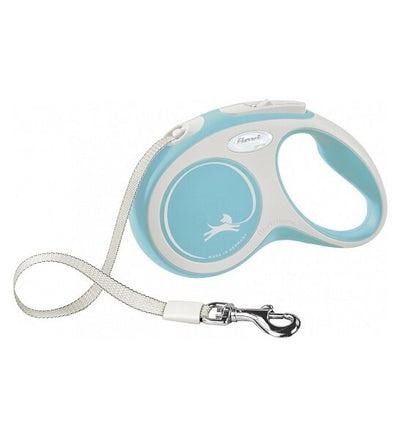 Flexi New Comfort Tape Dog Leash - Green S/5M