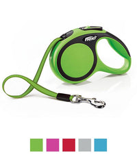 Thumbnail for Flexi New Comfort Tape Dog Leash - BLACK M/5M