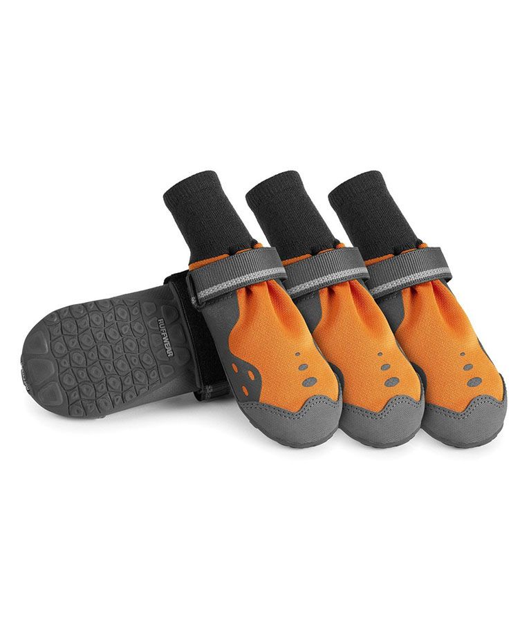 Ruffwear Summit Trex Two Pairs Dog Boots - Grey 1.75"