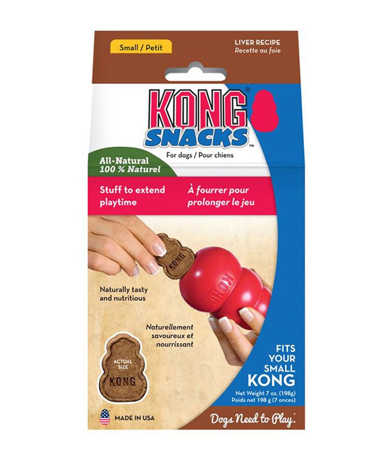 Kong Snacks Liver Recipe Dog Treats - L